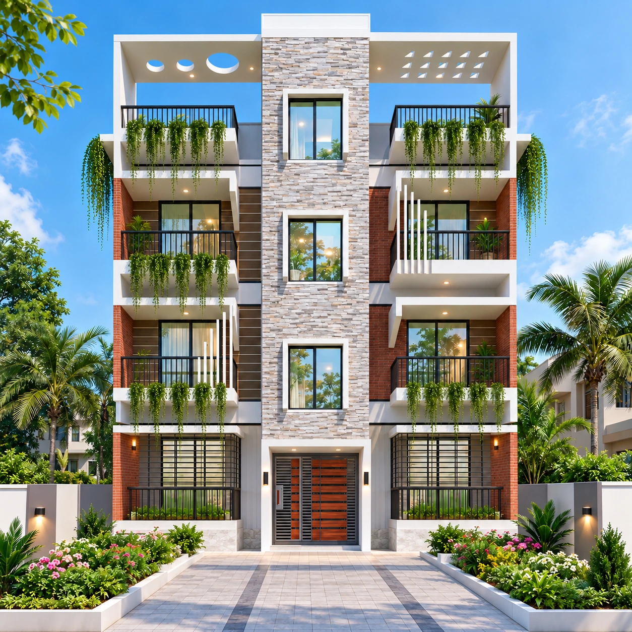 3 Storey House Design