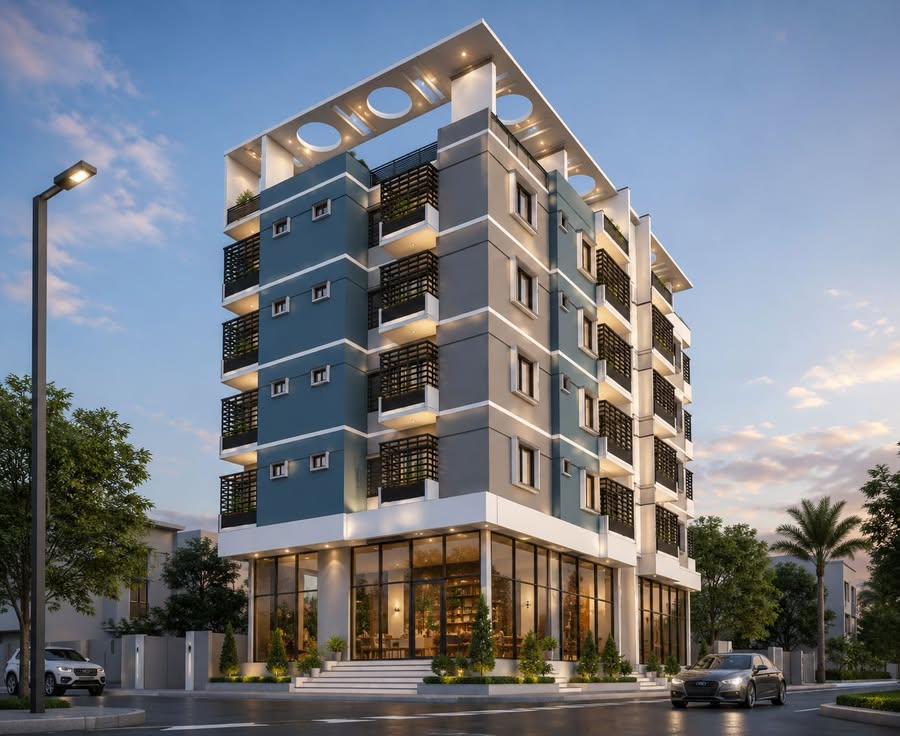 5 Storey House Design