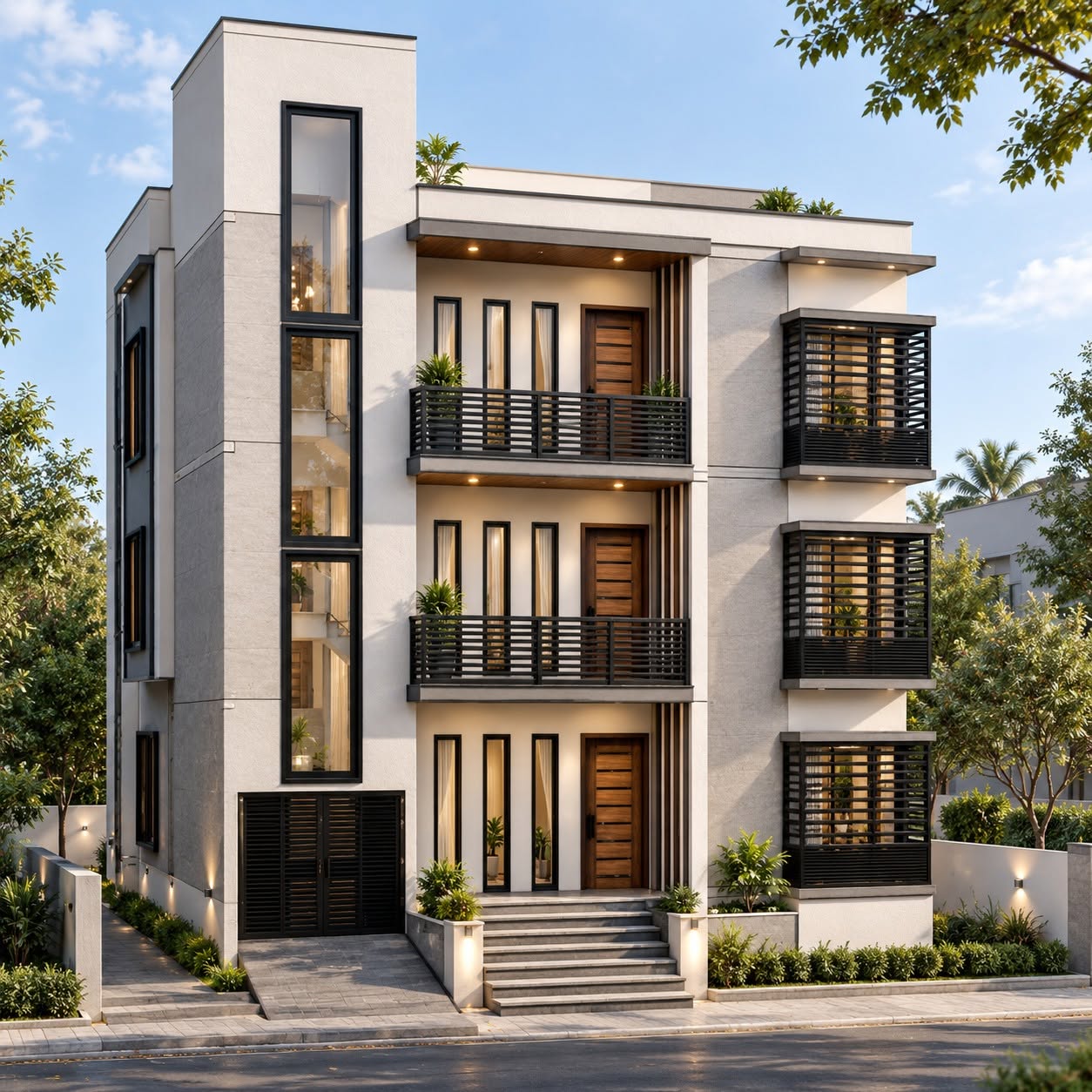 3 storey house design