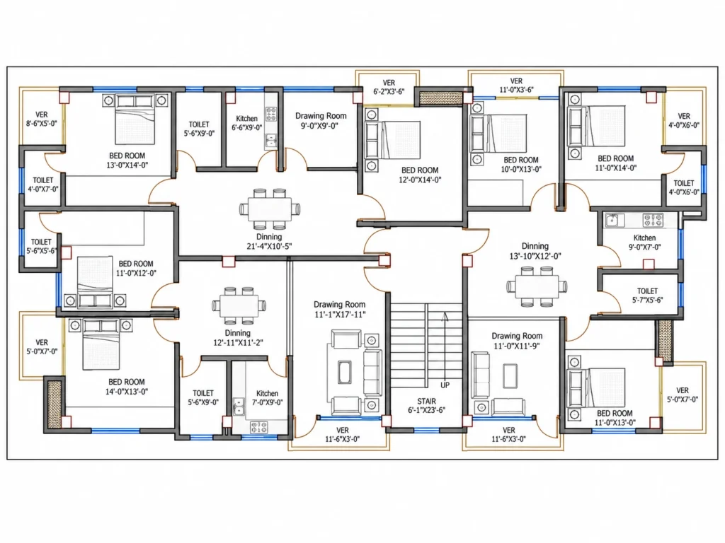 5 Storey House Design
